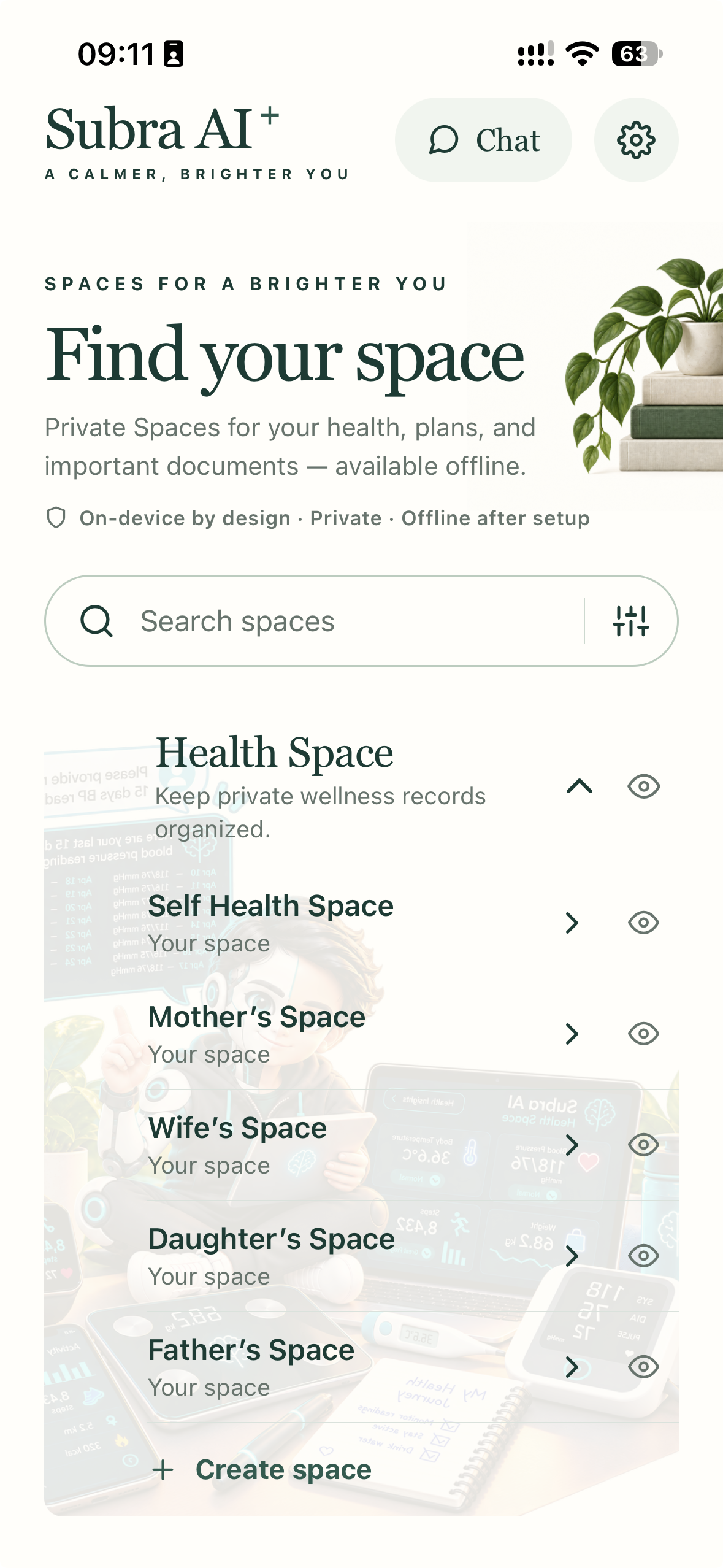 Family Spaces Hub